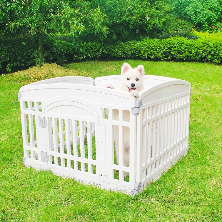 Plastic clearance puppy playpen